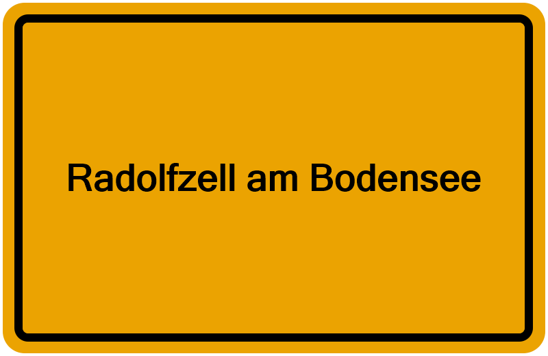 Handelsregisterauszug Radolfzell am Bodensee